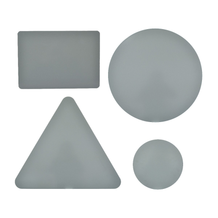 2.5mm Aluminium Sign Blanks - Grey/Mill Finish