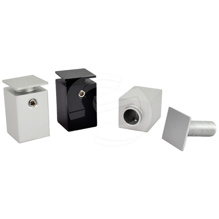 Square Sign Standoff Locators - Budget Aluminium
