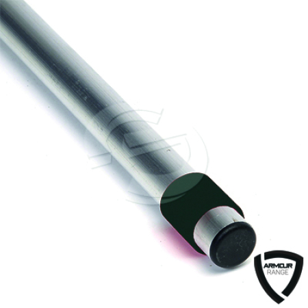2500mm 1" Pole with End Caps & Stoppers