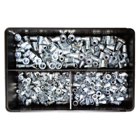 Rivnut 300 Piece Assorted Kit - M4-M6 Metric Splined