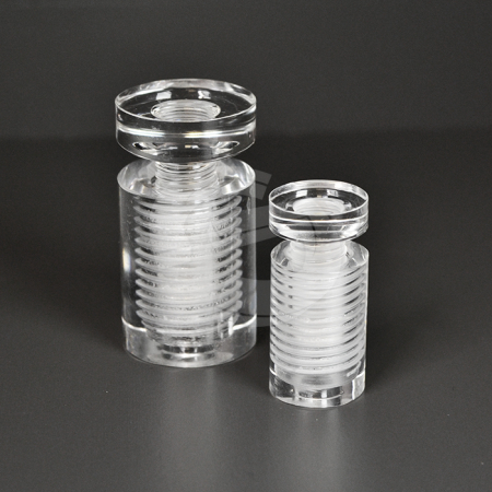 Sign Standoff Fixings - Clear Acrylic Wall Sign Fixings
