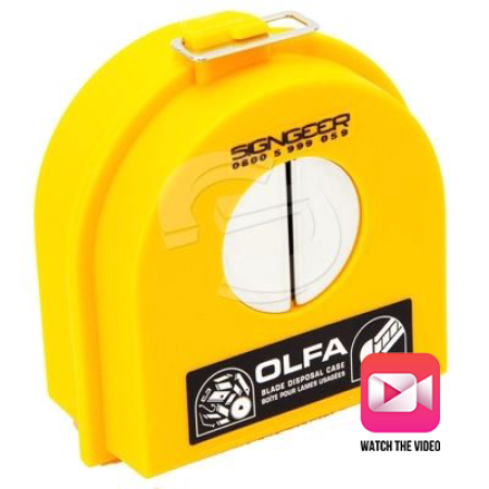 OLFA DC-2 Heavy Duty Blade Disposal Case