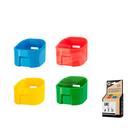 IK Sprayers - Multi-Colour Identifier Caps (Pack of 4)