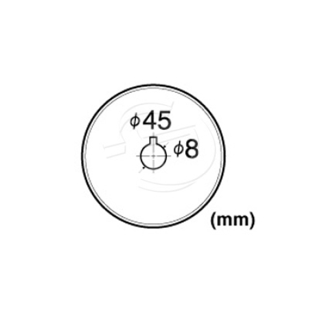 NT Cutter - Replacement 45mm Dia Rotary Blade (BR-45P)