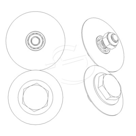 Replacement Aluminium Cutting Wheel Set for SteelTraK