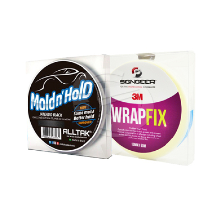 Edge Seal Tape Bundle - 3M WrapFix & Alltak Mold 'N Hold