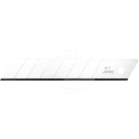 NT Cutter - Heavy Duty 18mm Blades - Carbon Steel Silver - Pack 10 (BL-1P)