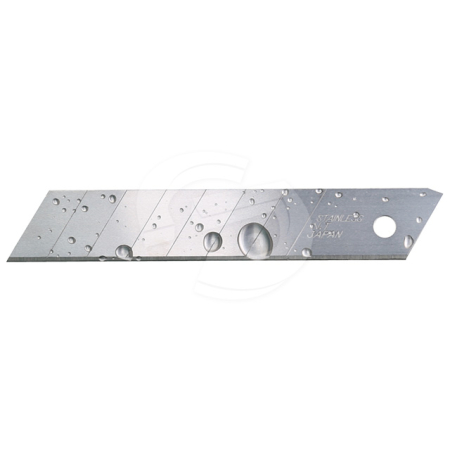 NT Cutter - 18mm Stainless Steel Rust Resistant Heavy Duty Blades - Pack 5 (BL5SS)