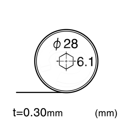 NT Cutter - Replacement 28mm Dia Rotary Blades