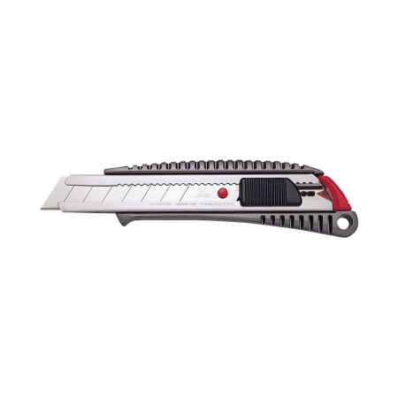 NT Cutter - Heavy Duty 18mm Auto-Lock Utility Knife (L-500GR/L-500GRP)