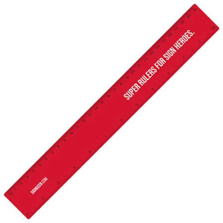 Super Rulers For Sign Heroes - 30cm (12") Ruler