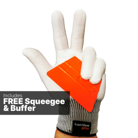 SuperGlove Pro+ Application Glove - Original White