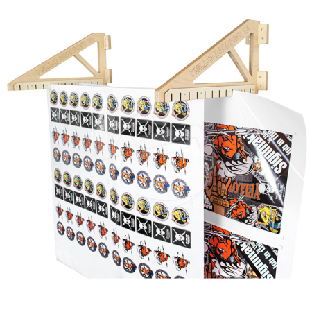 YelloMonkey - Wall Mounted Holder for Prints and Films