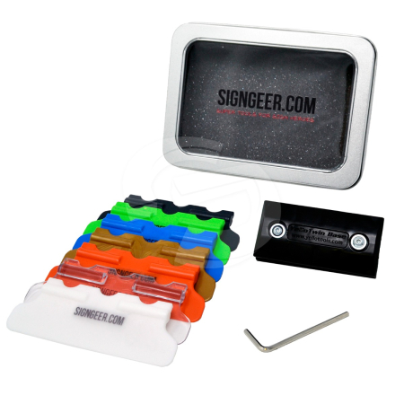 YelloTwin Magnetic Interchangeable Squeegee Set